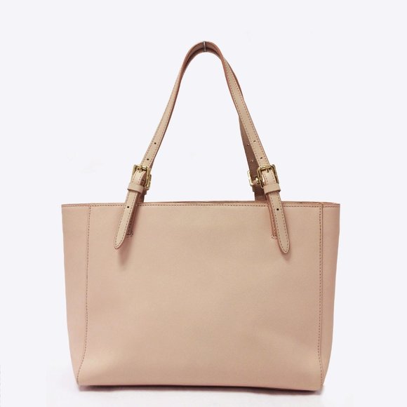 Tory Burch York Oak Small Buckle Tote - Picture 7 of 7